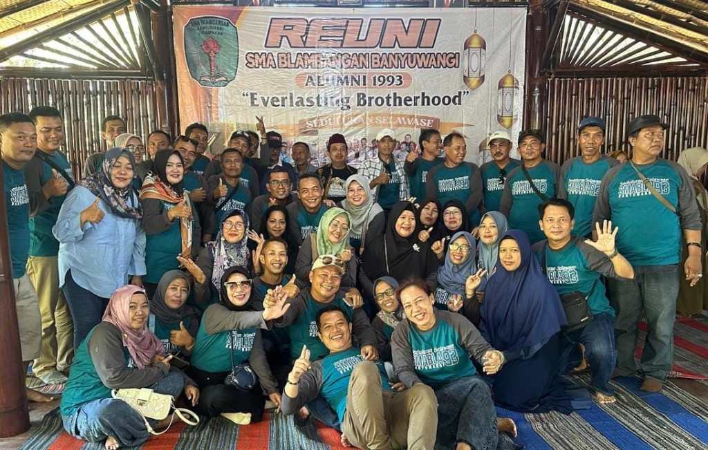 Manfaatkan Momentum Lebaran, alumi SMABA Tahun 1993 Gelar Halal&nbsp;Bihalal