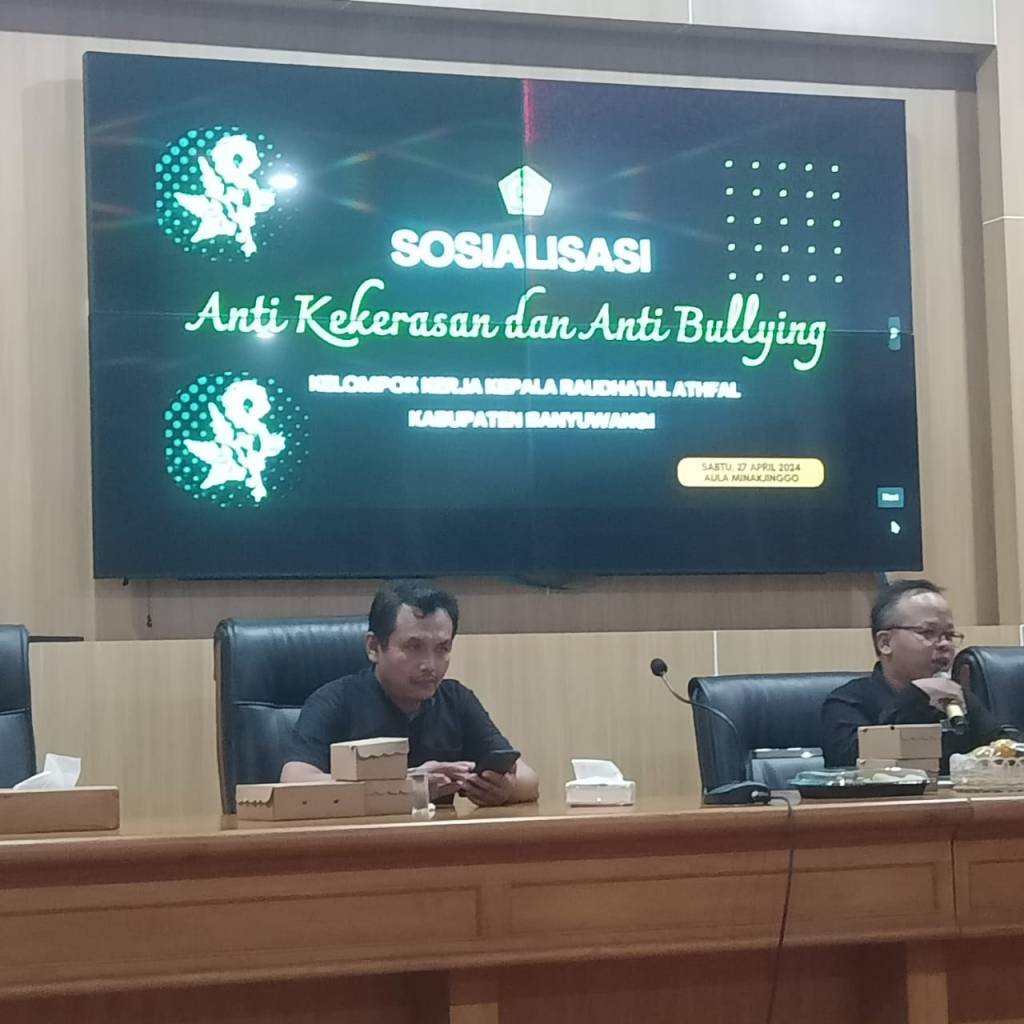 Satgas PPA Banyuwangi Adakan Sosialisasi Anti Bullying terhadap Kepala RA Kabupaten&nbsp;Banyuwangi