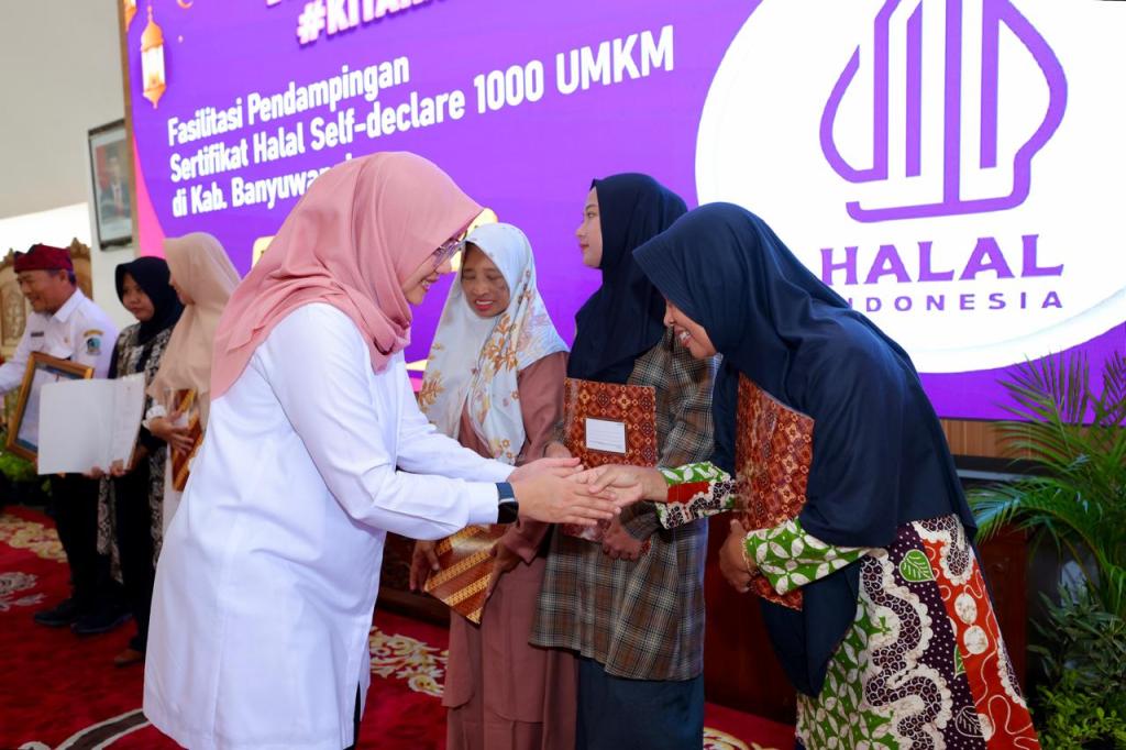 Telah Jangkau Puluhan Ribu Pelaku Usaha, Banyuwangi Kembali Fasilitasi Sertifikasi Halal Gratis&nbsp;UMKM