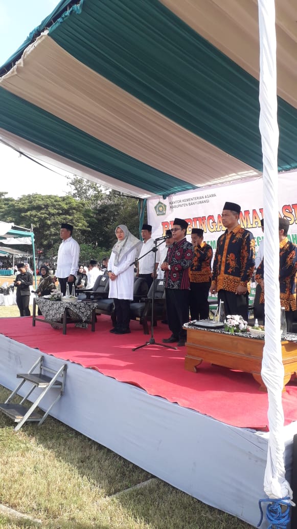 Bupati Ipuk Membuka Manasik Haji Kabupaten Banyuwangi