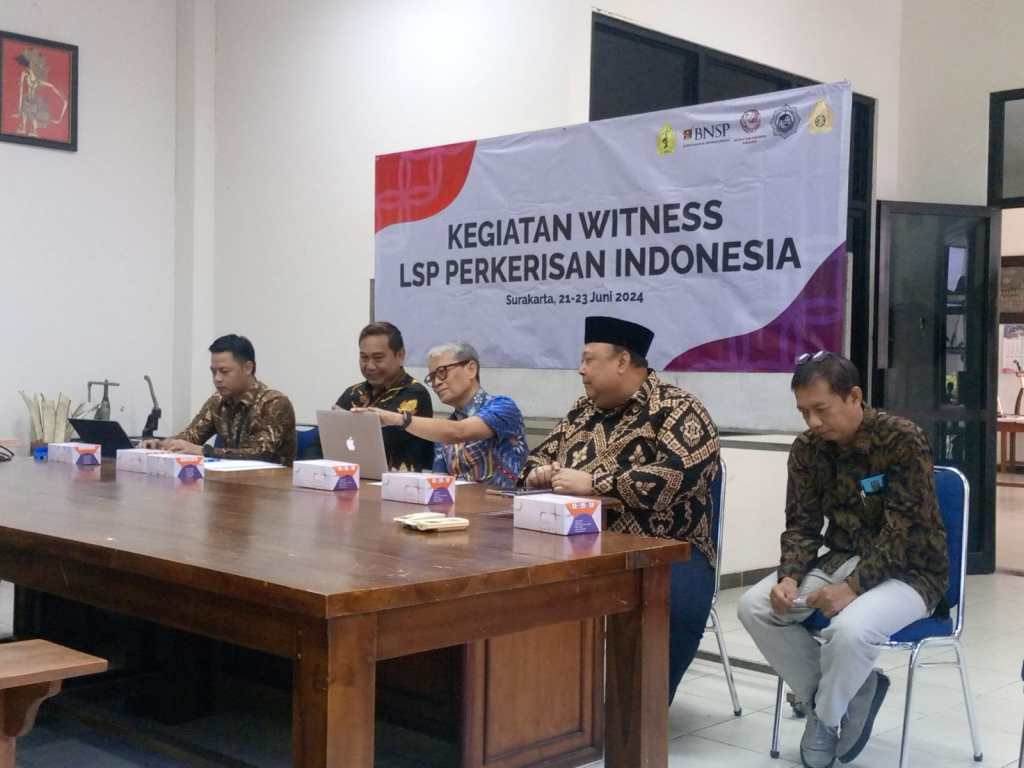 Witness 5 Skema Baru LSP Perkerisan di Saksikan&nbsp;BNSP