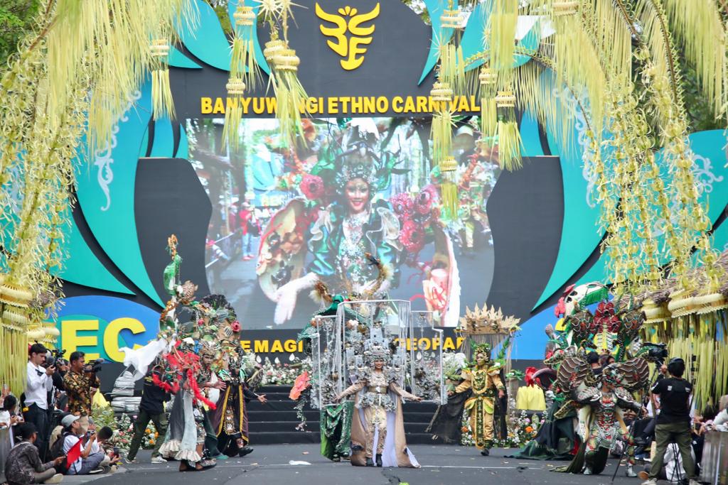 Bakal Disaksikan Ribuan Penonton, Ini Rute Banyuwangi Ethno Carnival (BEC)&nbsp;2024