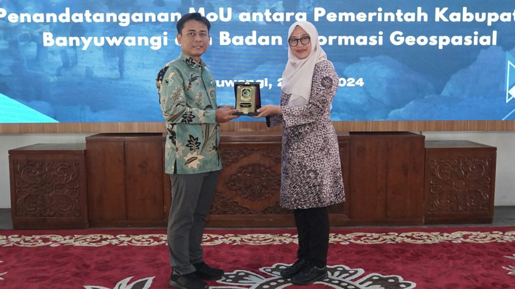 Gandeng Badan Informasi Geospasial, Banyuwangi Manfaatkan Layanan Satu Peta untuk Penyelenggaraan&nbsp;Pemerintahan