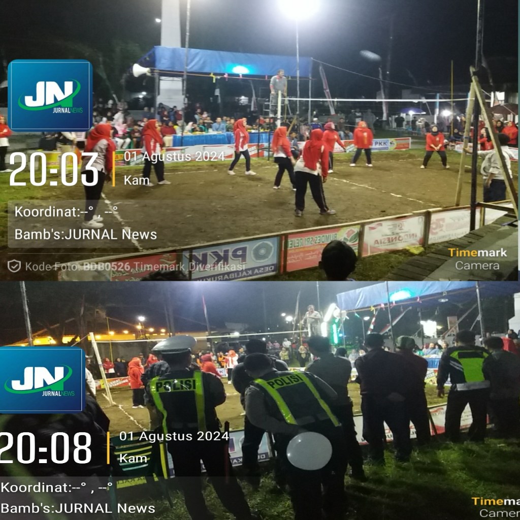 Pembukaan Turnamen Volly Ball Kades Cup I di RTH&nbsp;Kalibarukulon